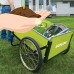 Sun Joe SJGC7 7 Cubic Foot Heavy Duty Garden + Utility Cart   555529035